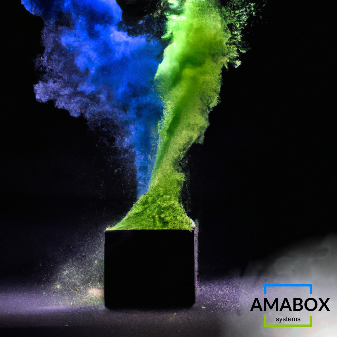 amabox exploding into the new year